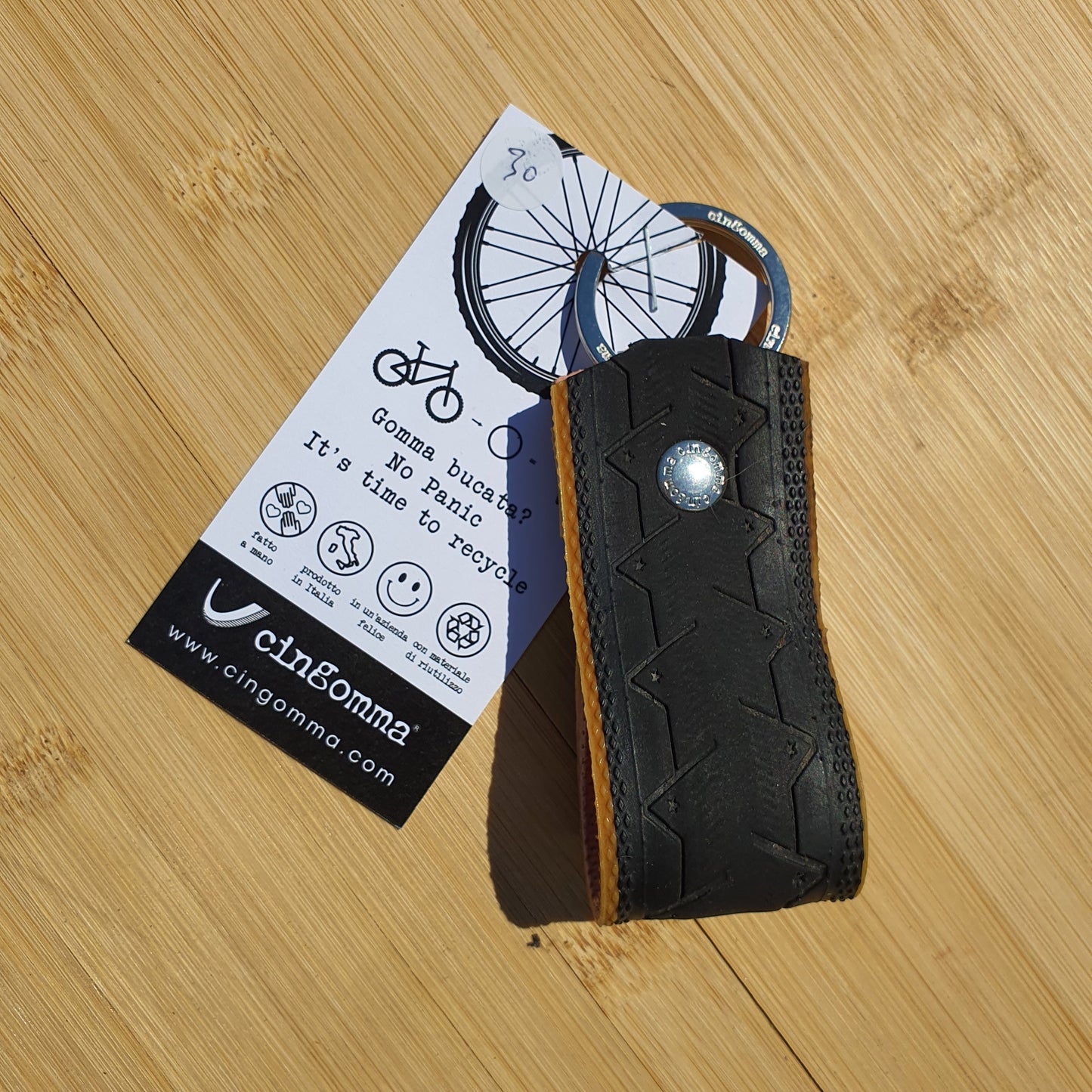 Porte-clés Pneu recyclé 30