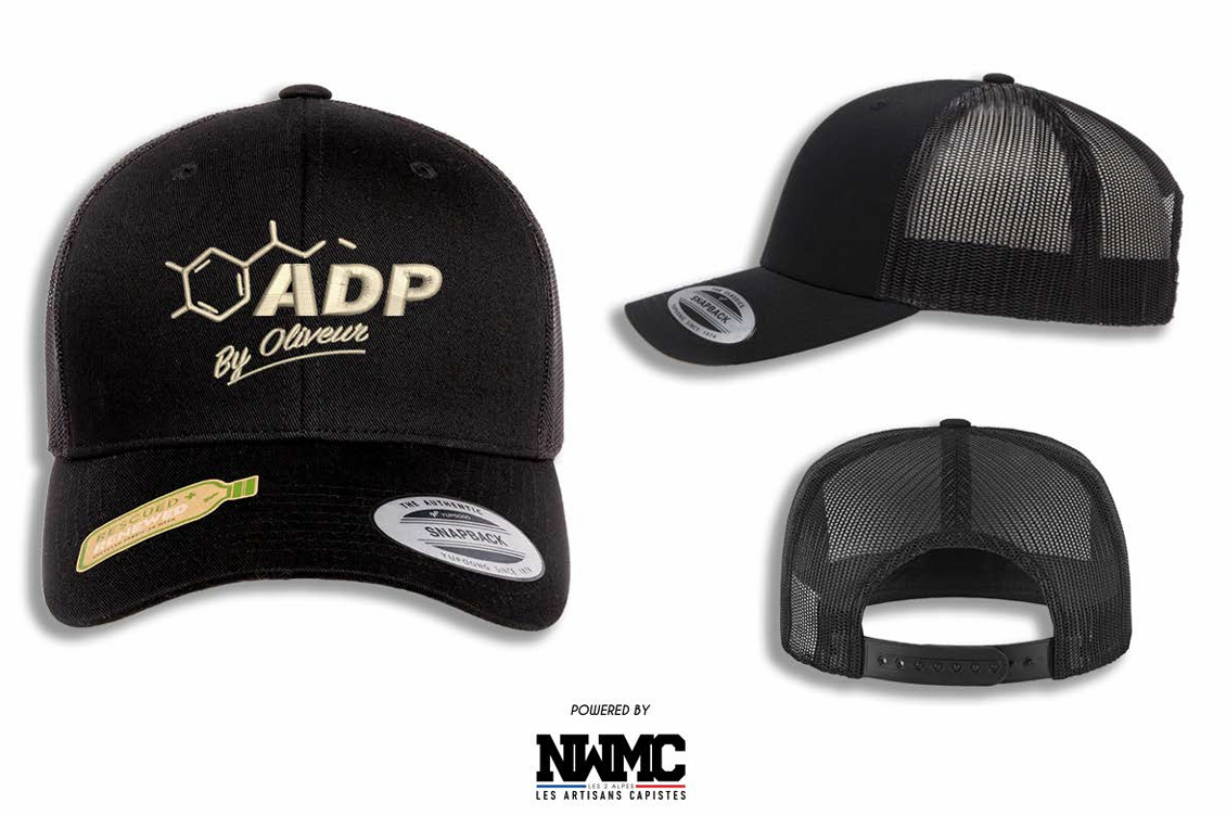 Casquette ADP By Oliveur Noire
