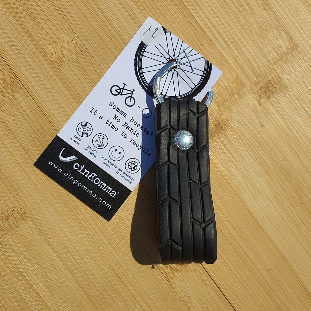 Porte-clés en pneu recyclé Cingomma
