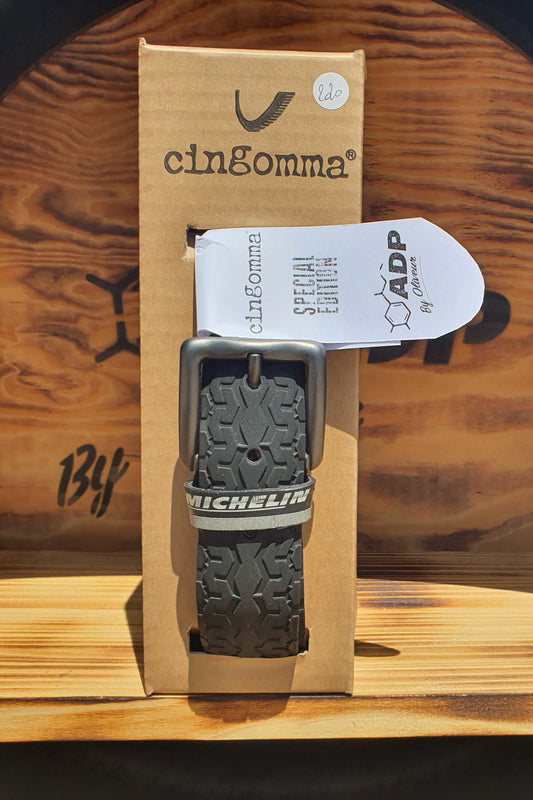 Ceinture en pneu recyclé  Cingomma Italie Edition Spéciale ADP By Oliveur #2020
