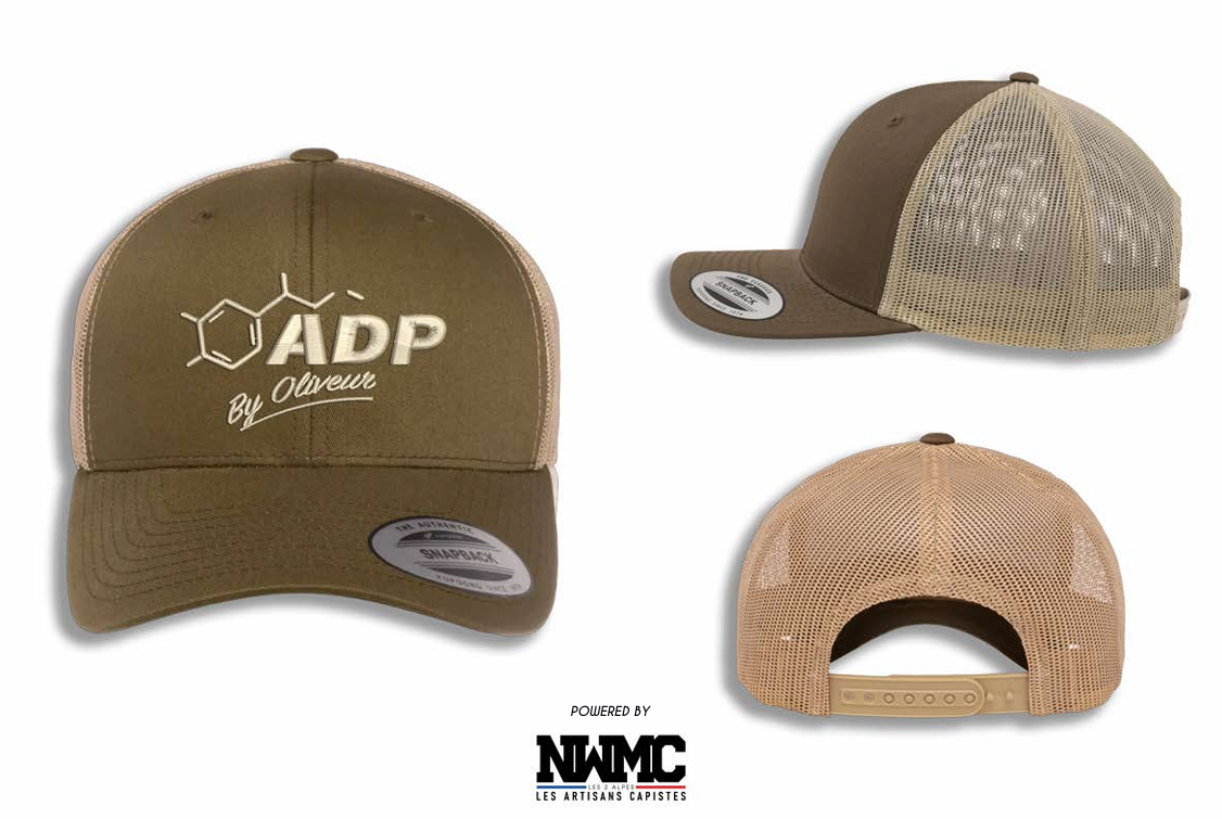 Casquette ADP By Oliveur Olive