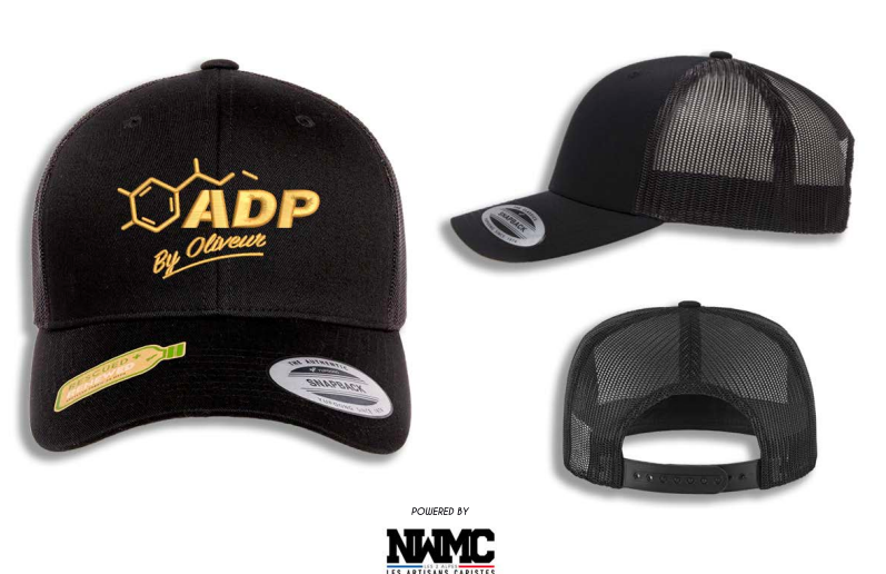 Casquette trucker ADP en polyester recyclé